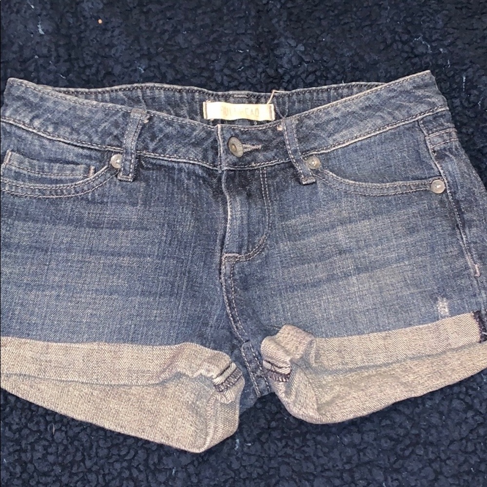 Girls bullhead denim shorts